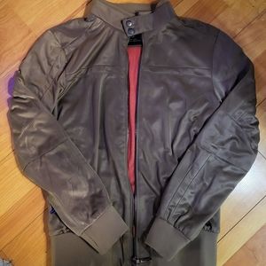 21 Men glossy brown size small jacket